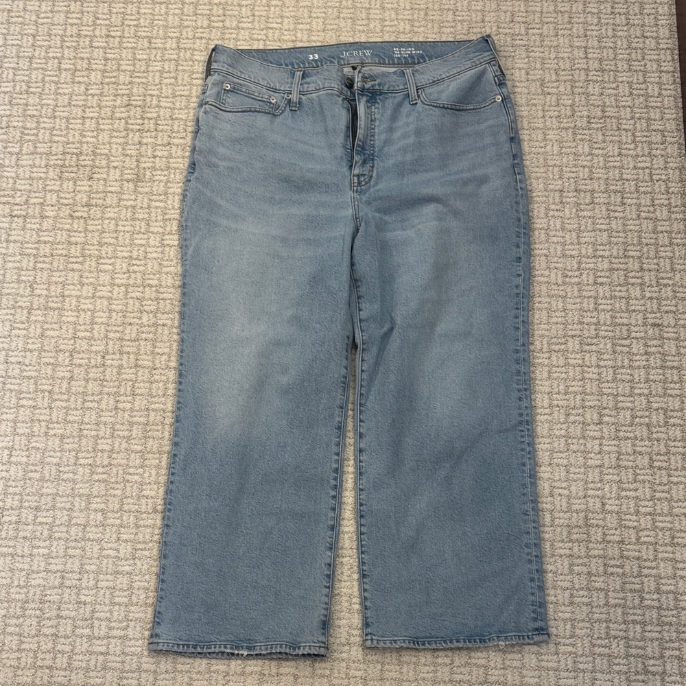 J. Crew Light Blue Straight Leg Jeans